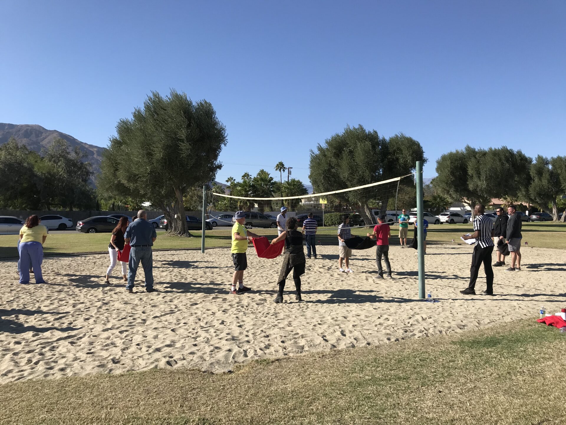 camp basic - beach game