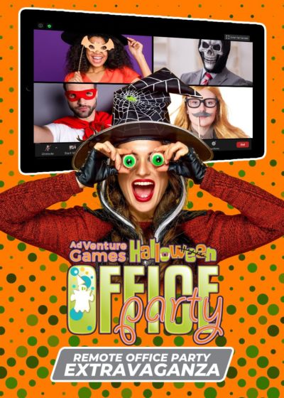 Office Party Halloween Poster